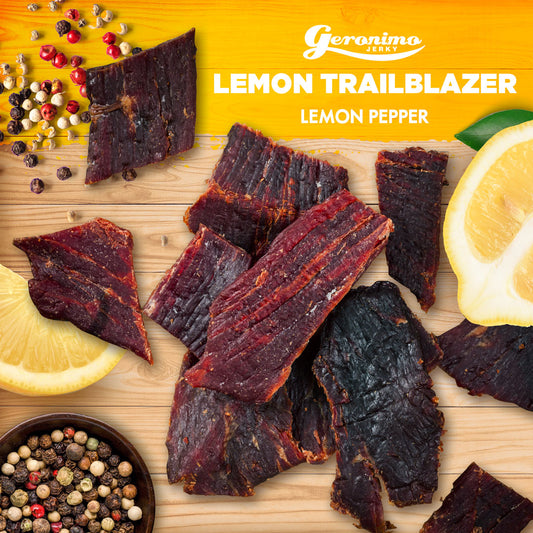 Geronimo Jerky - "Lemon Trailblazer" - Lemon Pepper Flavour