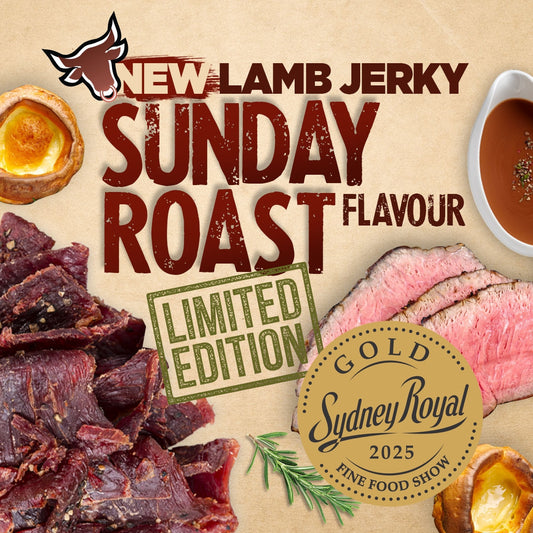 Geronimo Jerky - Lamb Jerky - "Sunday Roast" Flavour