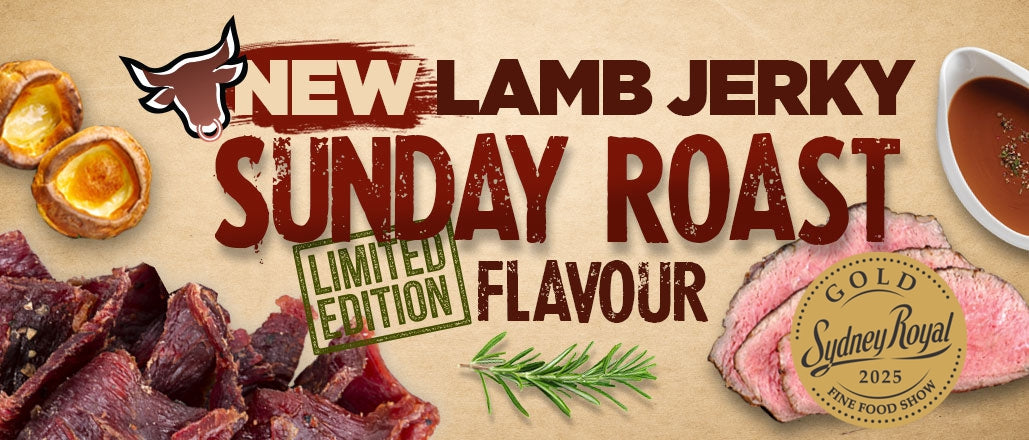 Geronimo Jerky - Lamb Jerky - "Sunday Roast" Flavour