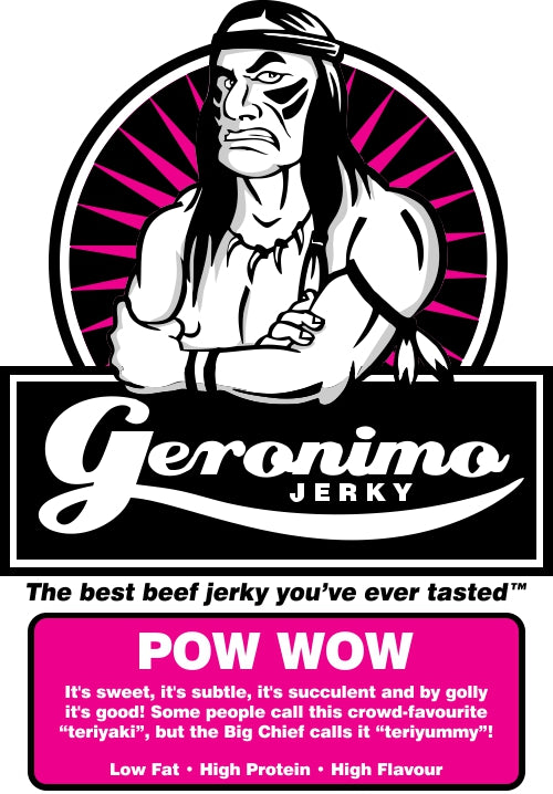 Geronimo Jerky - "Pow Wow" - Teriyaki Flavour